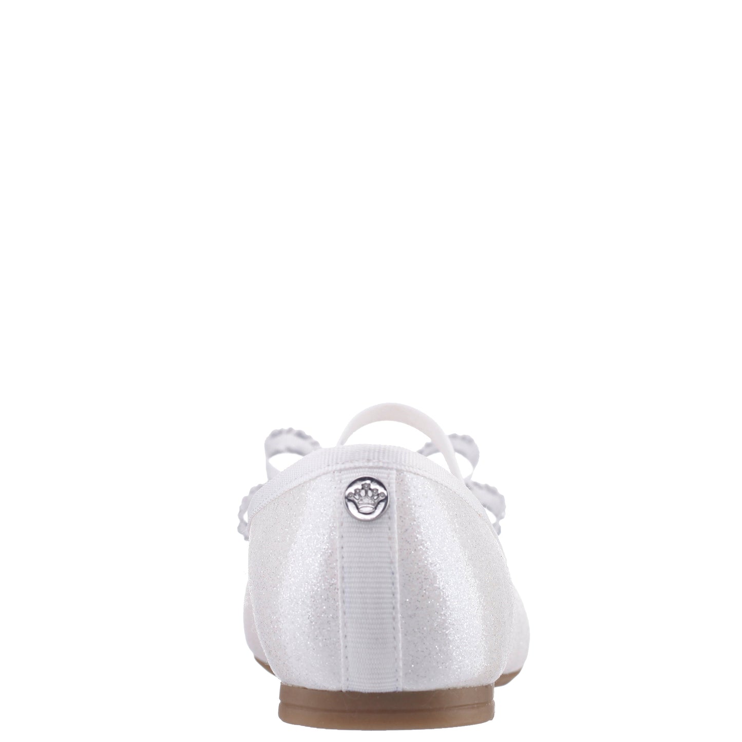 Nina Shoes Girls Sidnee White Ballet Dress Shoes