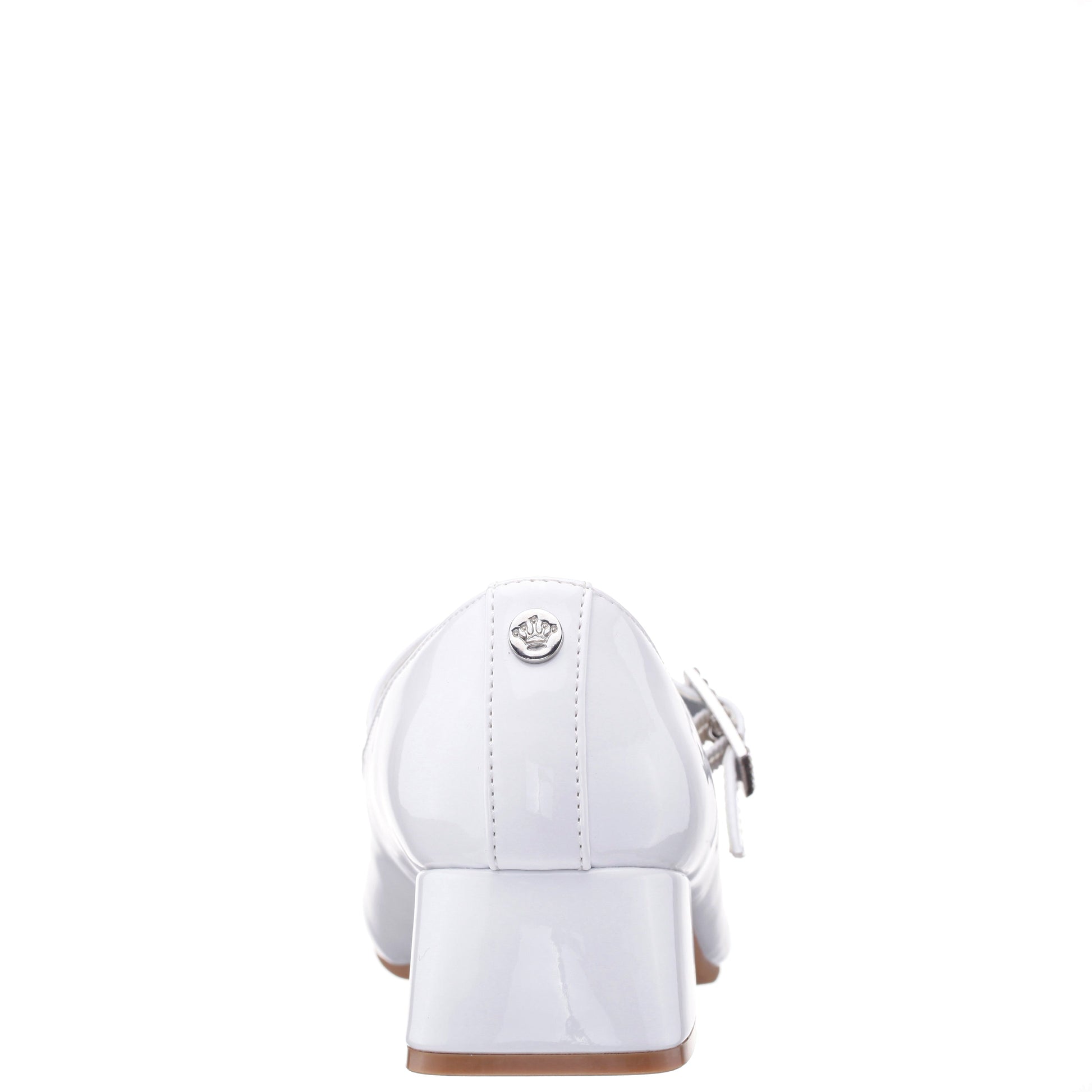 Nina Shoes Girls Mila White Patent Mary Jane Dress Shoe