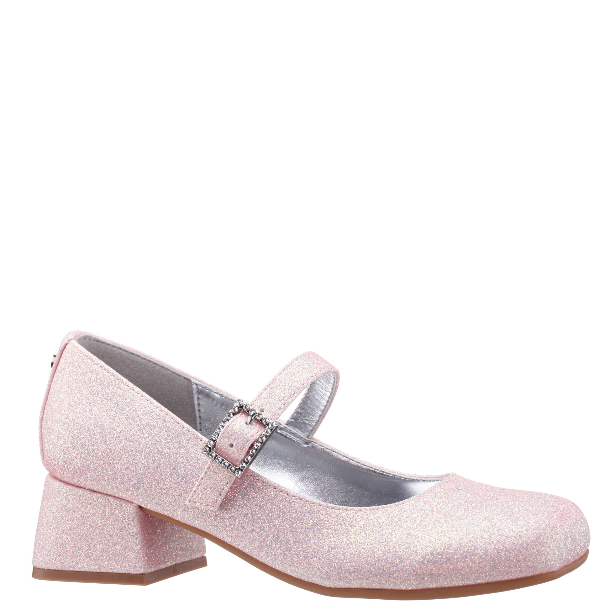 Nina Shoes Girls Mila Pink Glitter Mary Jane Dress Shoe