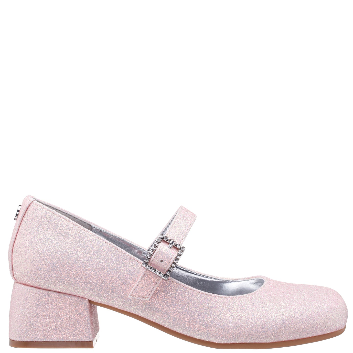 Nina Shoes Girls Mila Pink Glitter Mary Jane Dress Shoe