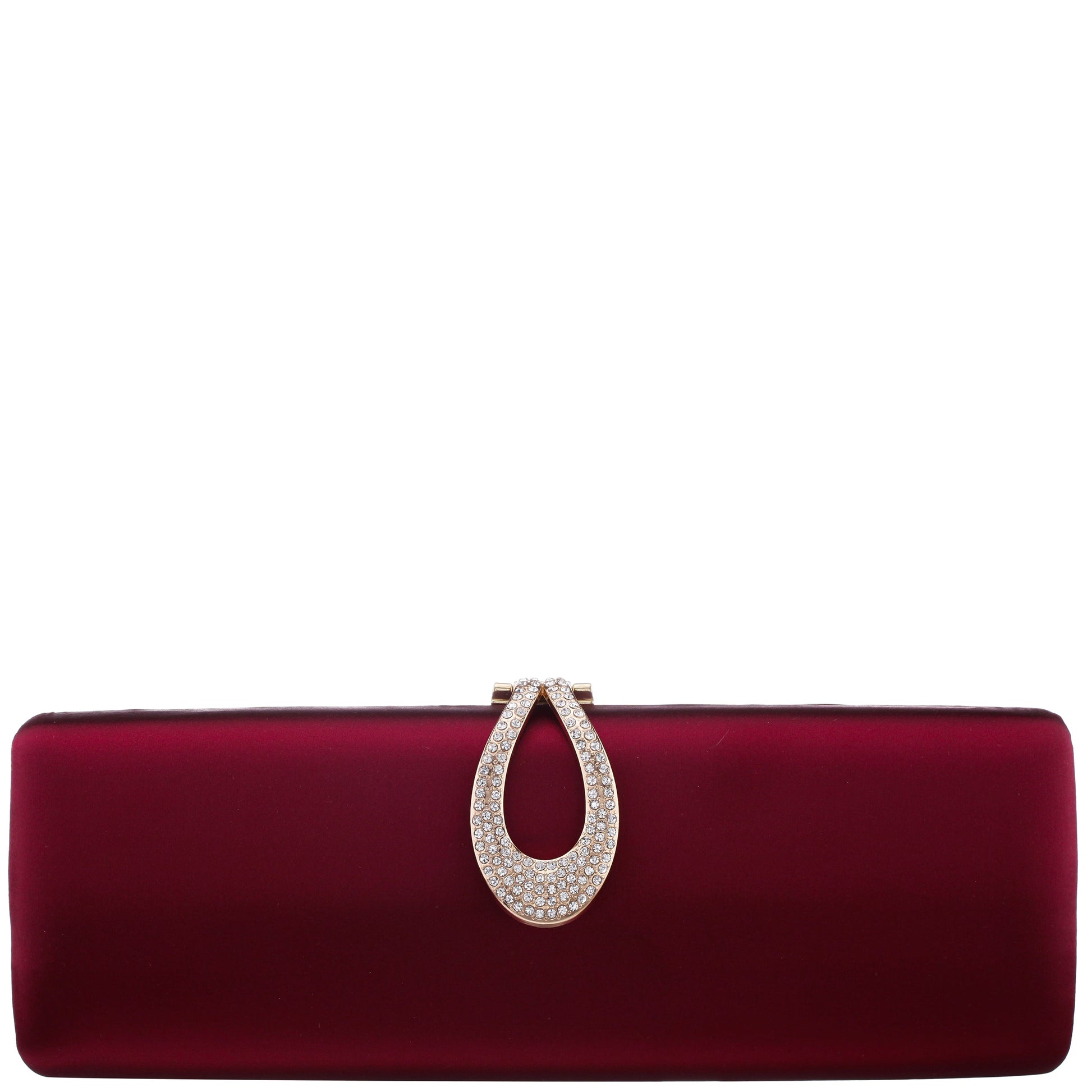 Nina Shoes Rumi-R Red Satin Minaudiere