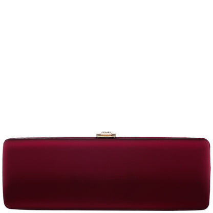 Nina Shoes Rumi-R Red Satin Minaudiere