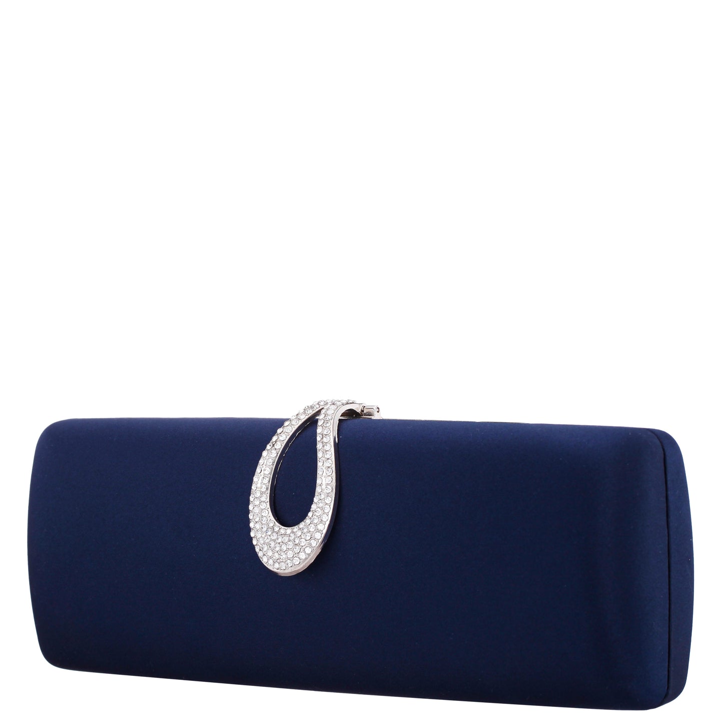 Nina Shoes Rumi-R Blue Satin Minaudiere
