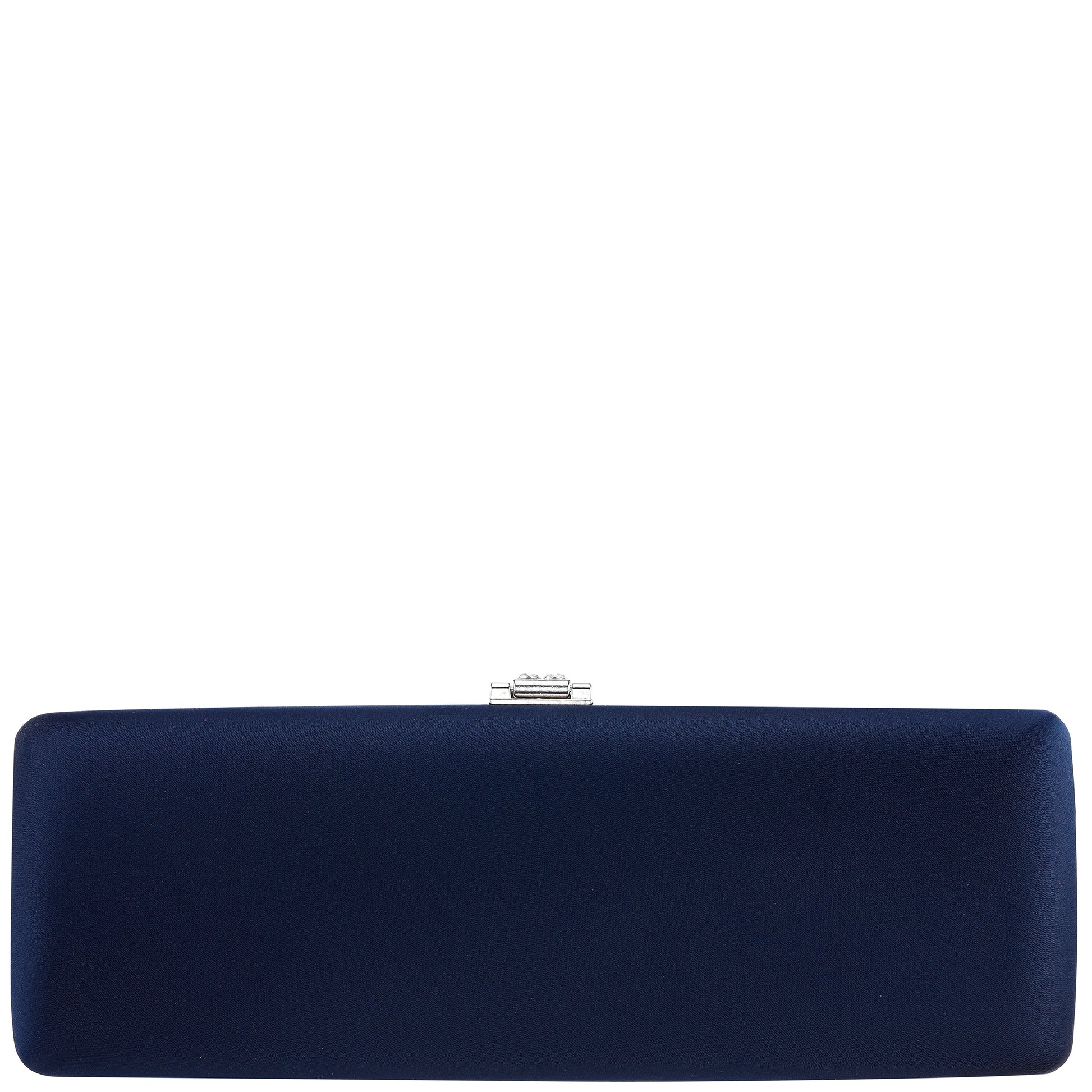 Nina Shoes Rumi-R Blue Satin Minaudiere