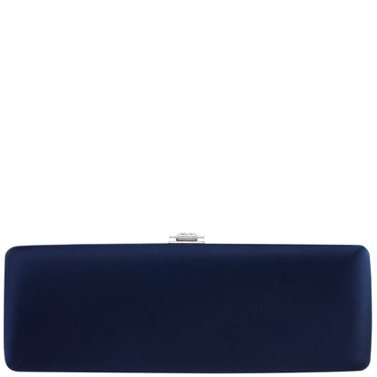Nina Shoes Rumi-R Blue Satin Minaudiere
