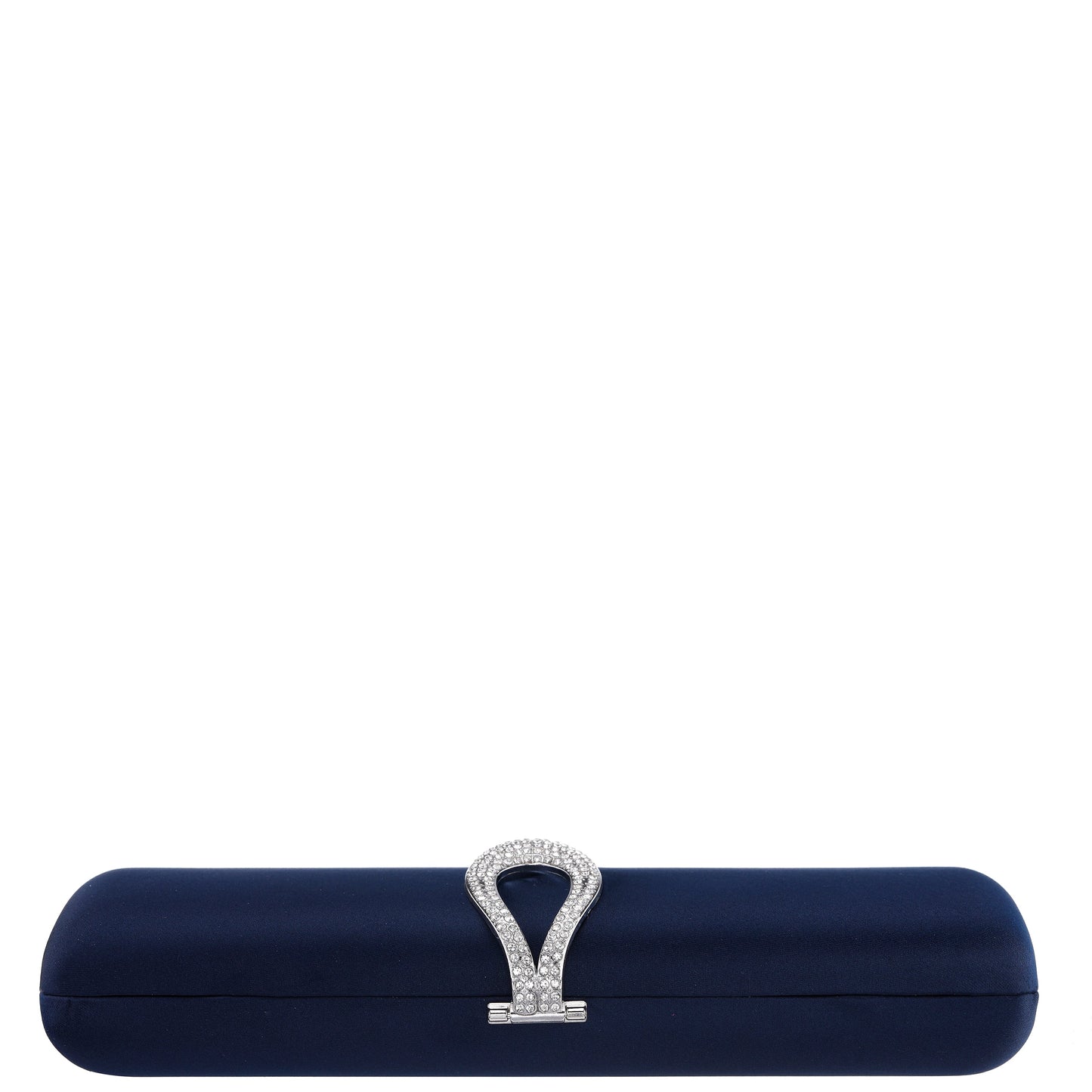 Nina Shoes Rumi-R Blue Satin Minaudiere