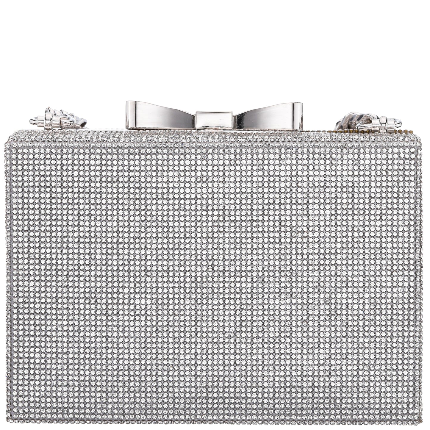 Nina Shoes Regalo Silver Solid Box Bag