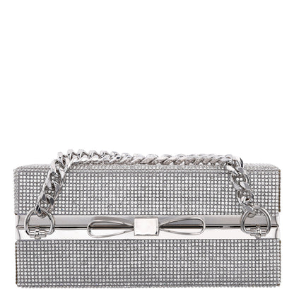 Nina Shoes Regalo Silver Solid Box Bag