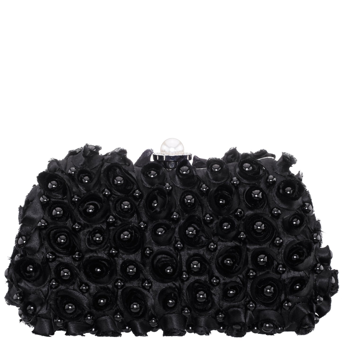 Nina Shoes Paloma Black Pearl/Polyester Box Bag