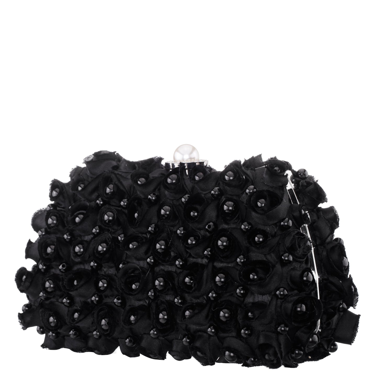 Nina Shoes Paloma Black Pearl/Polyester Box Bag