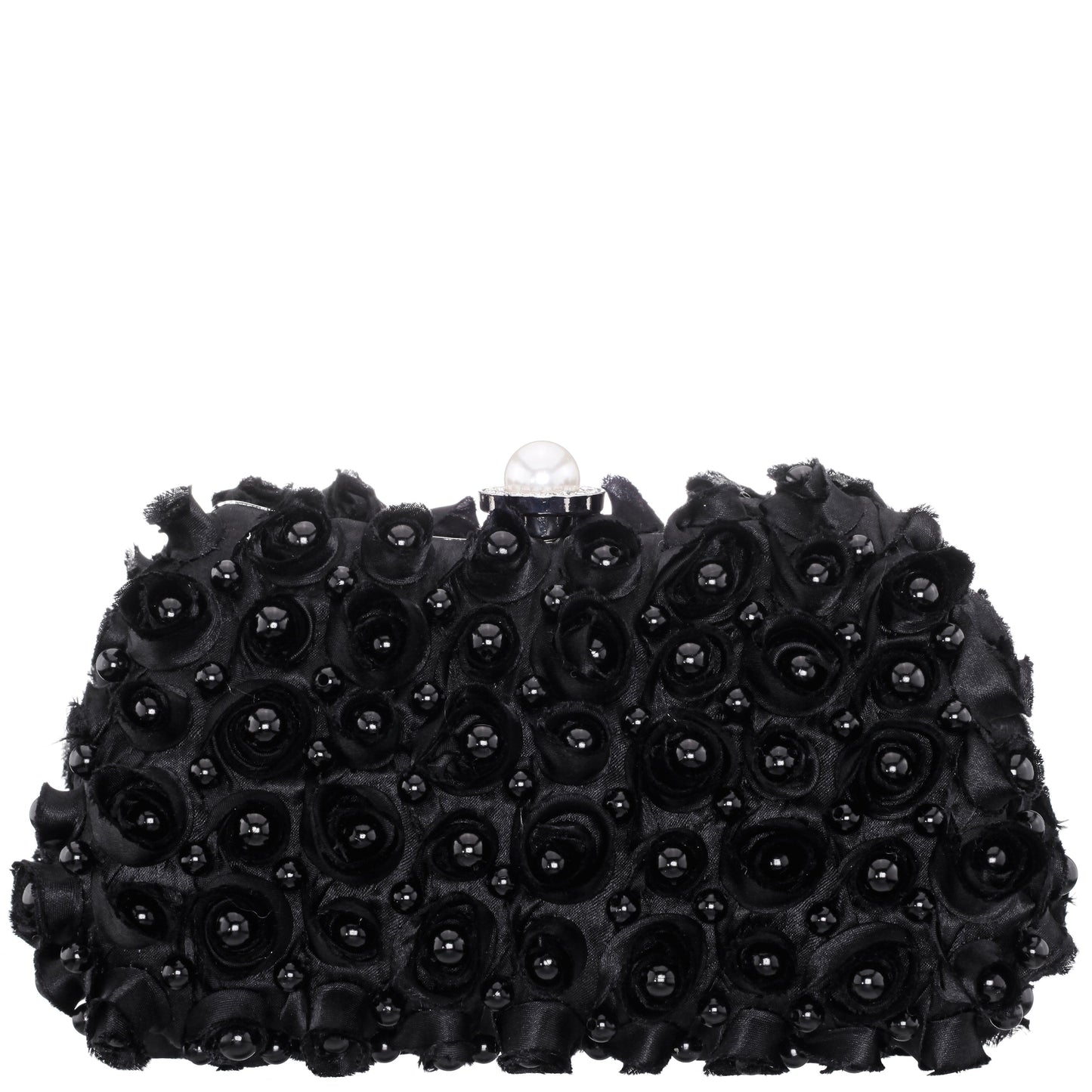Nina Shoes Paloma Black Pearl/Polyester Box Bag