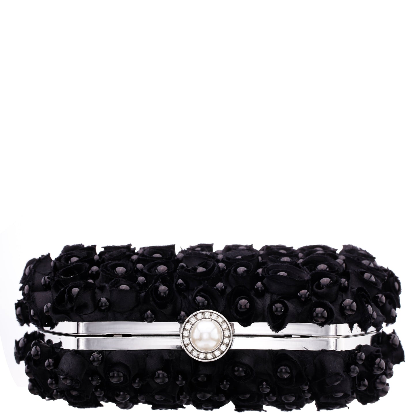 Nina Shoes Paloma Black Pearl/Polyester Box Bag