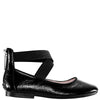 BLACK CRINKLE PATENT