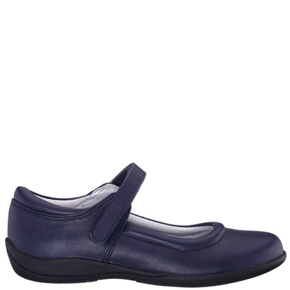 Nina Shoes Girls Dallas Blue Mary Jane Flats