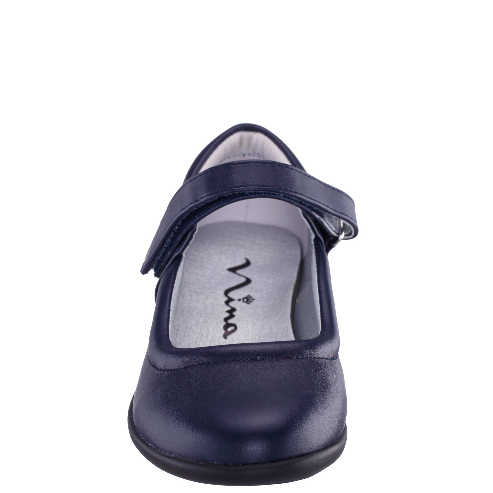 Nina Shoes Girls Dallas Blue Mary Jane Flats