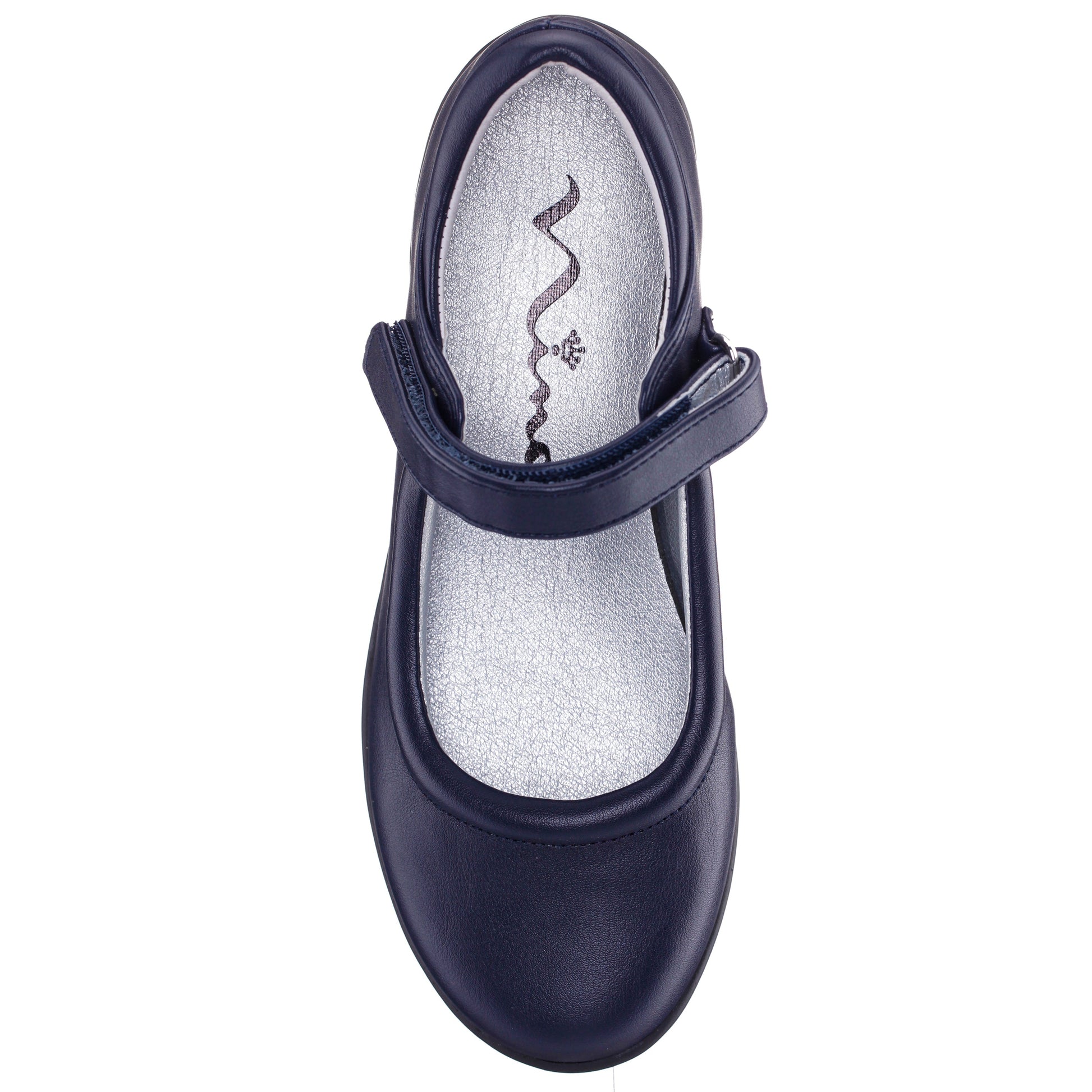 Nina Shoes Girls Dallas Blue Mary Jane Flats