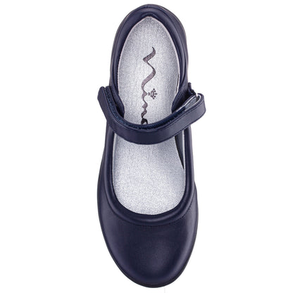 Nina Shoes Girls Dallas Blue Mary Jane Flats