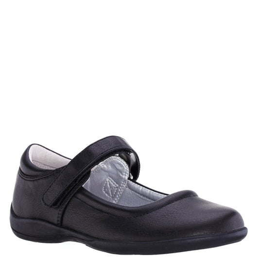 Nina Shoes Girls Dallas Black Mary Jane Flats