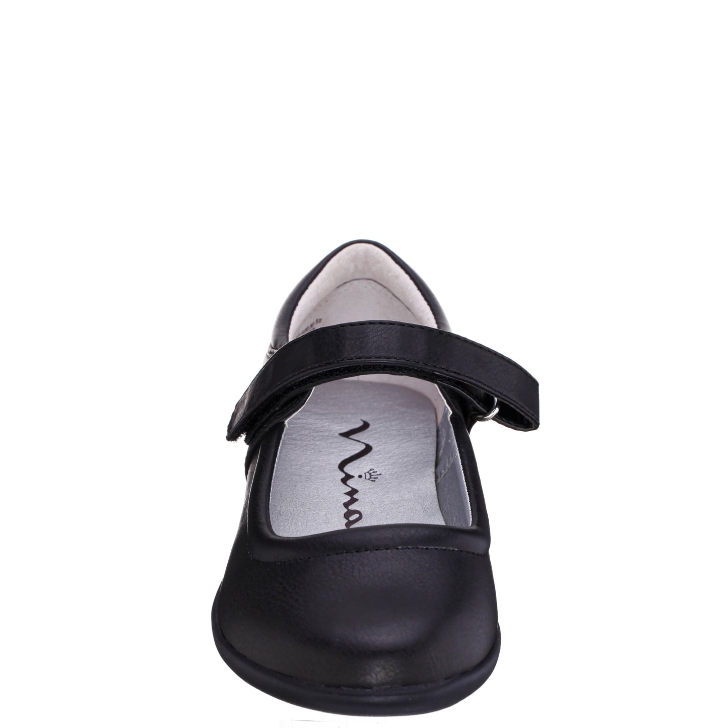 Nina Shoes Girls Dallas Black Mary Jane Flats