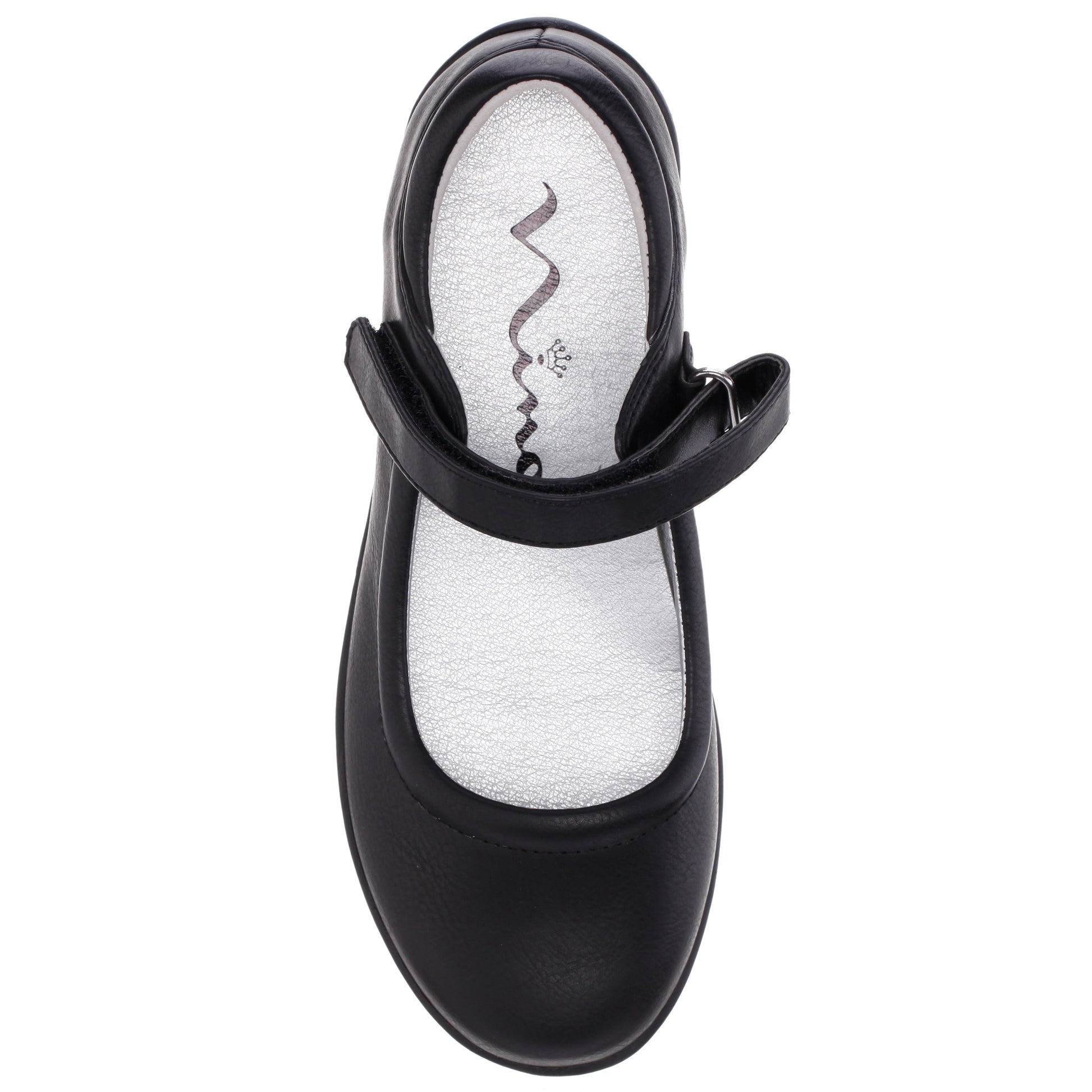 Nina Shoes Girls Dallas Black Mary Jane Flats