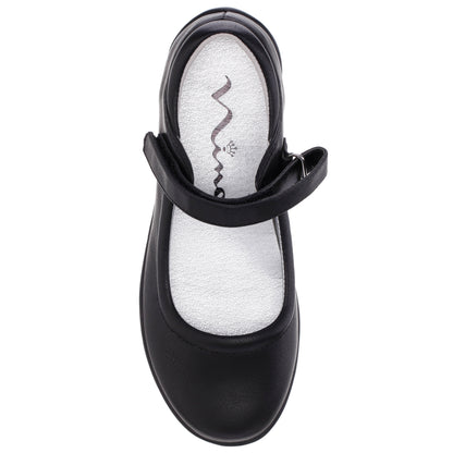 Nina Shoes Girls Dallas Black Mary Jane Flats
