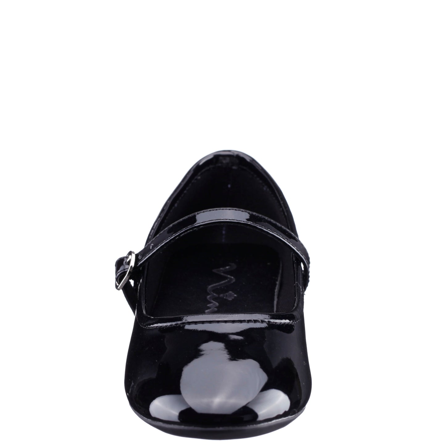 Nina Shoes Girls Nicola Black Patent Ballet Flats
