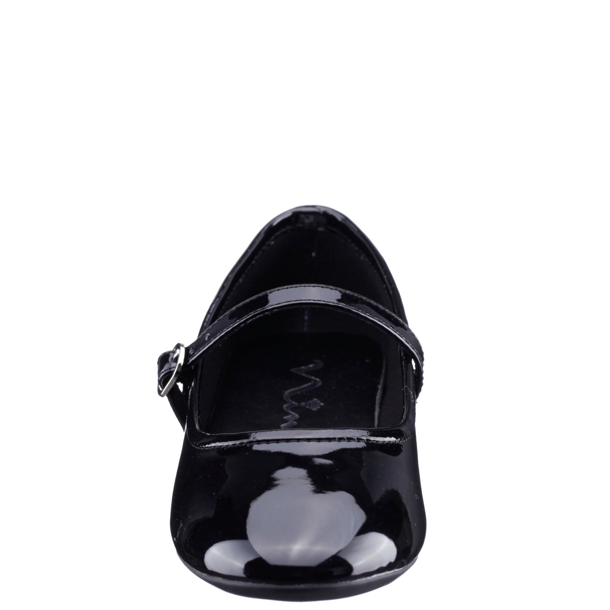 Nina Shoes Girls Nicola Black Patent Ballet Flats