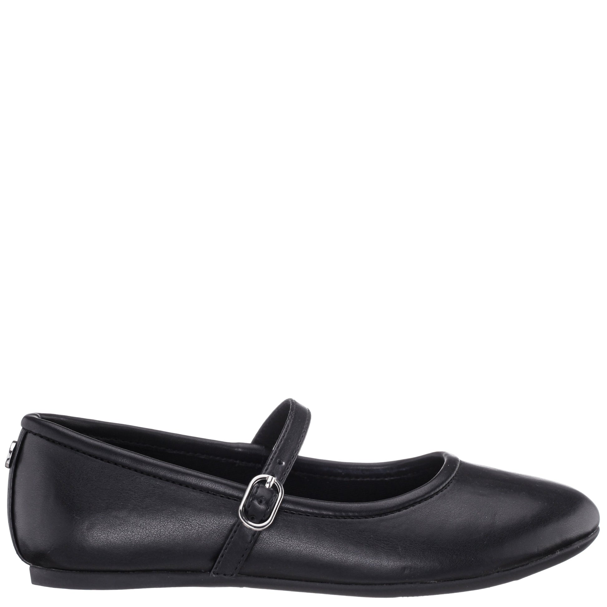 Nina Shoes Girls Nicola Black Smooth Ballet Flats