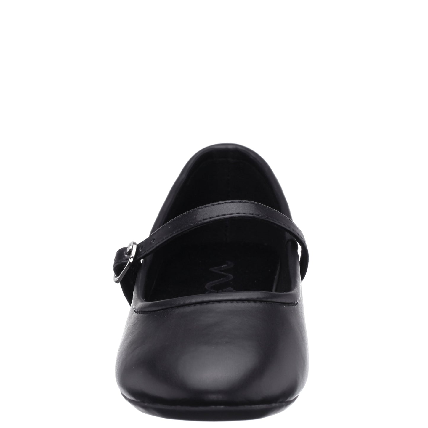 Nina Shoes Girls Nicola Black Smooth Ballet Flats