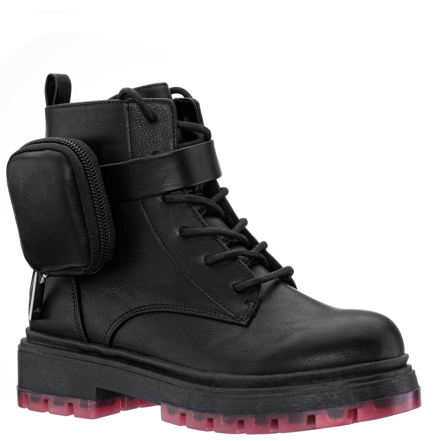 Nina Shoes Girls Milly Black Inside Zip Boots w/Pouch