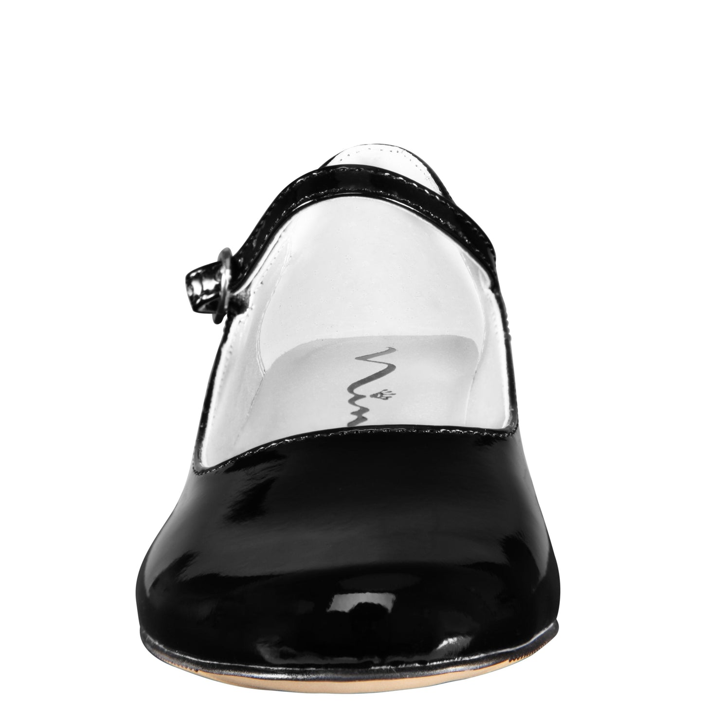 Nina Shoes Girls Seeley Black Low Heel Dress Shoes