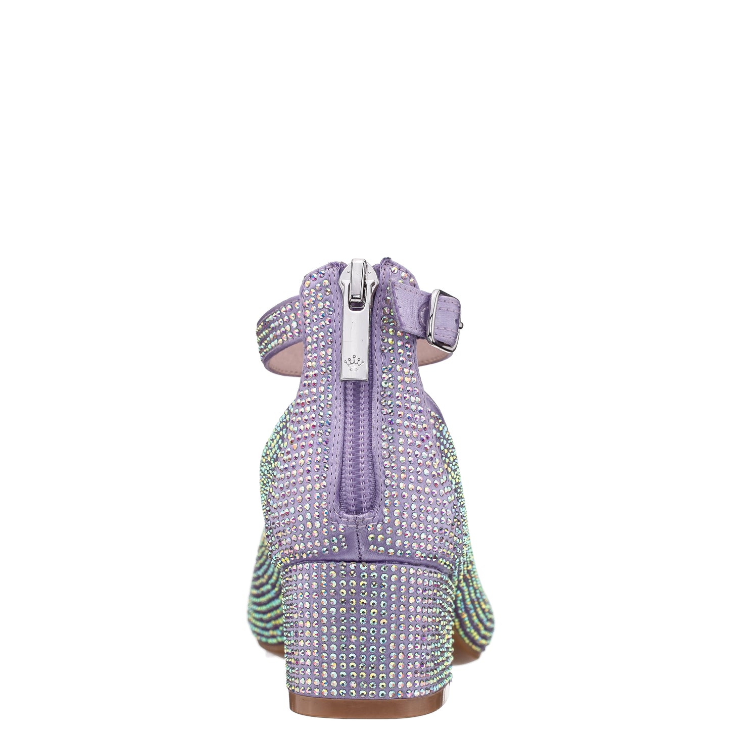 Nina Shoes Girls Lennie2 Purple Rhinestone Dress Shoes