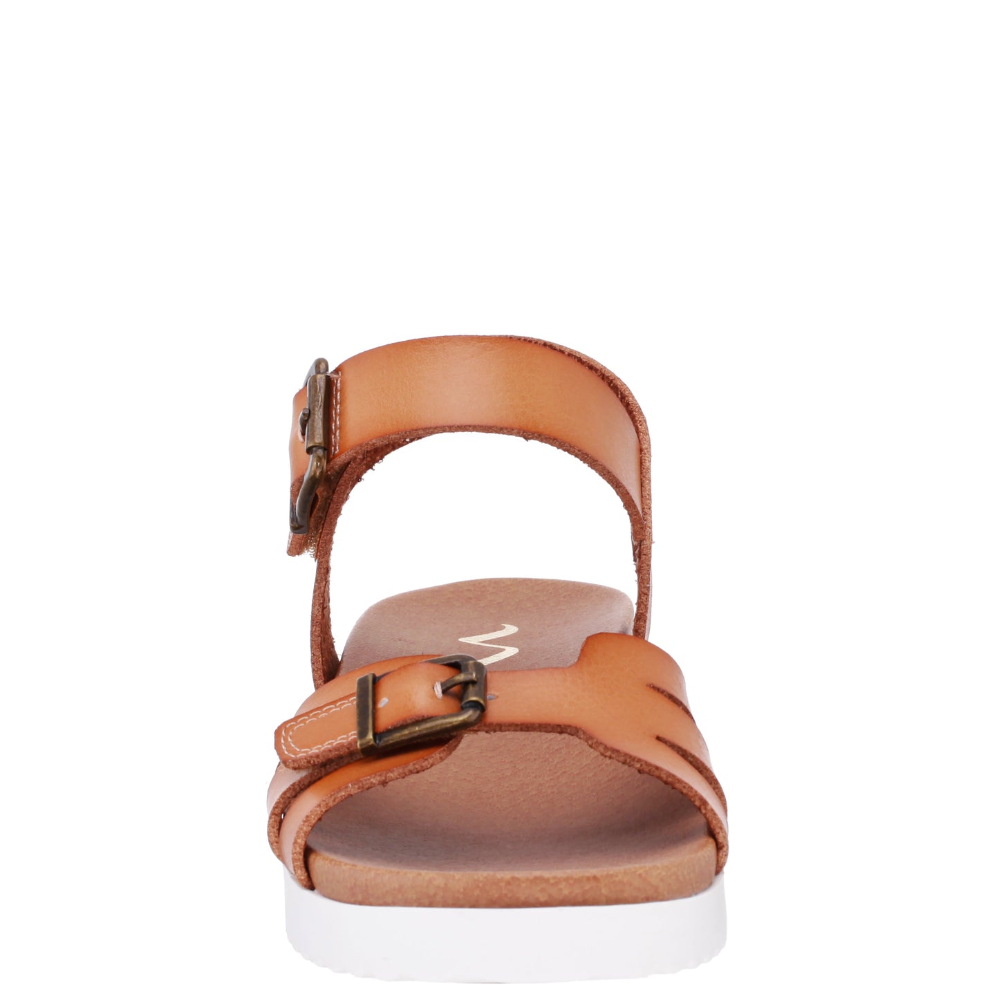 Nina Shoes Girls Lacey Tan Adjustable Strap Sandals