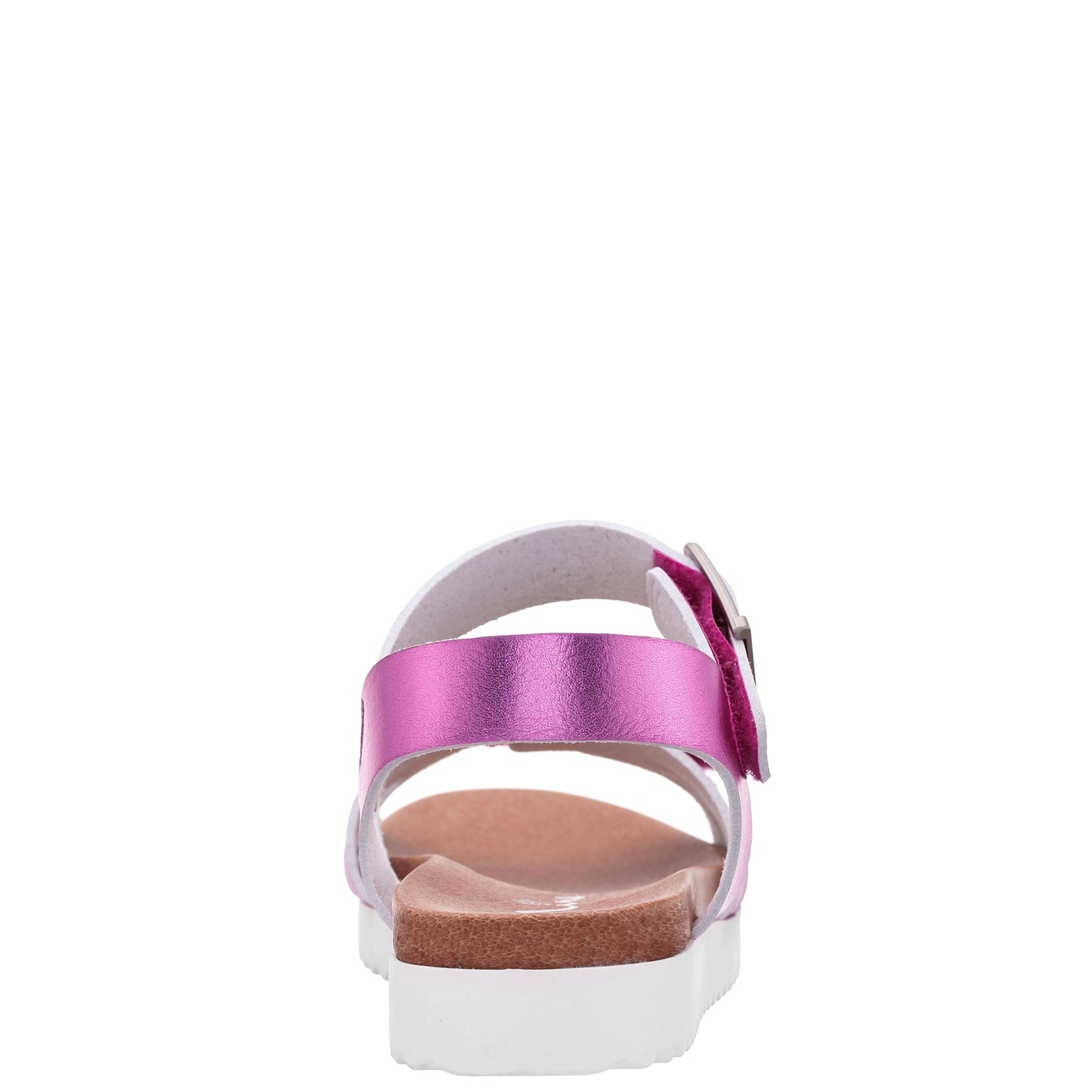 Nina Shoes Girls Lacey Pink Metallic Adjustable strap Sandals
