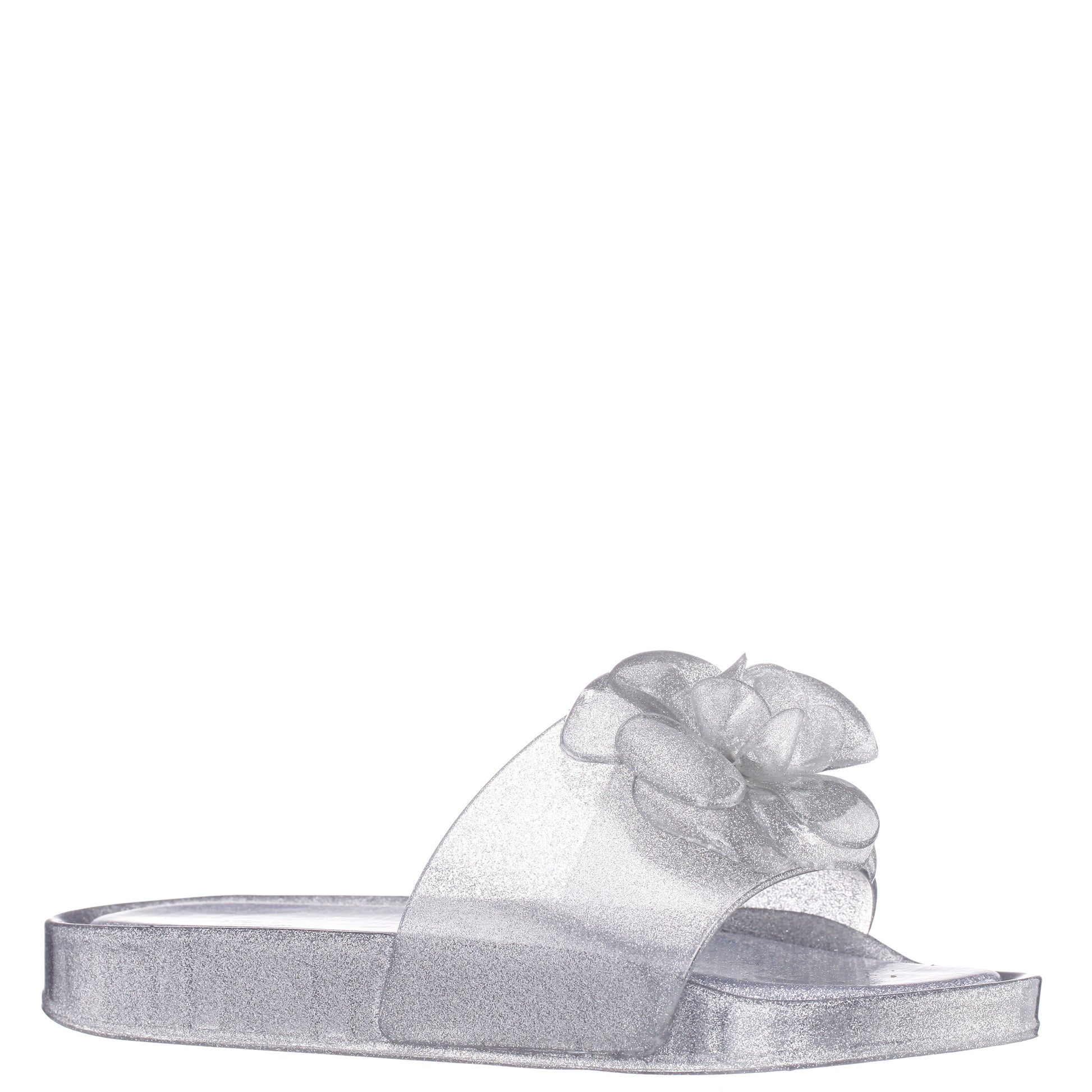 Nina Shoes Girls Gleen Silver Jelly Sandal
