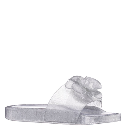 Nina Shoes Girls Gleen Silver Jelly Sandal