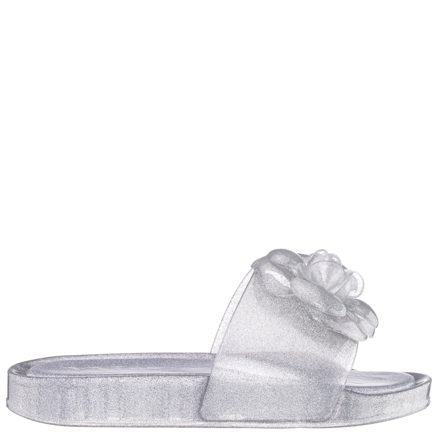 Nina Shoes Girls Gleen Silver Jelly Sandal
