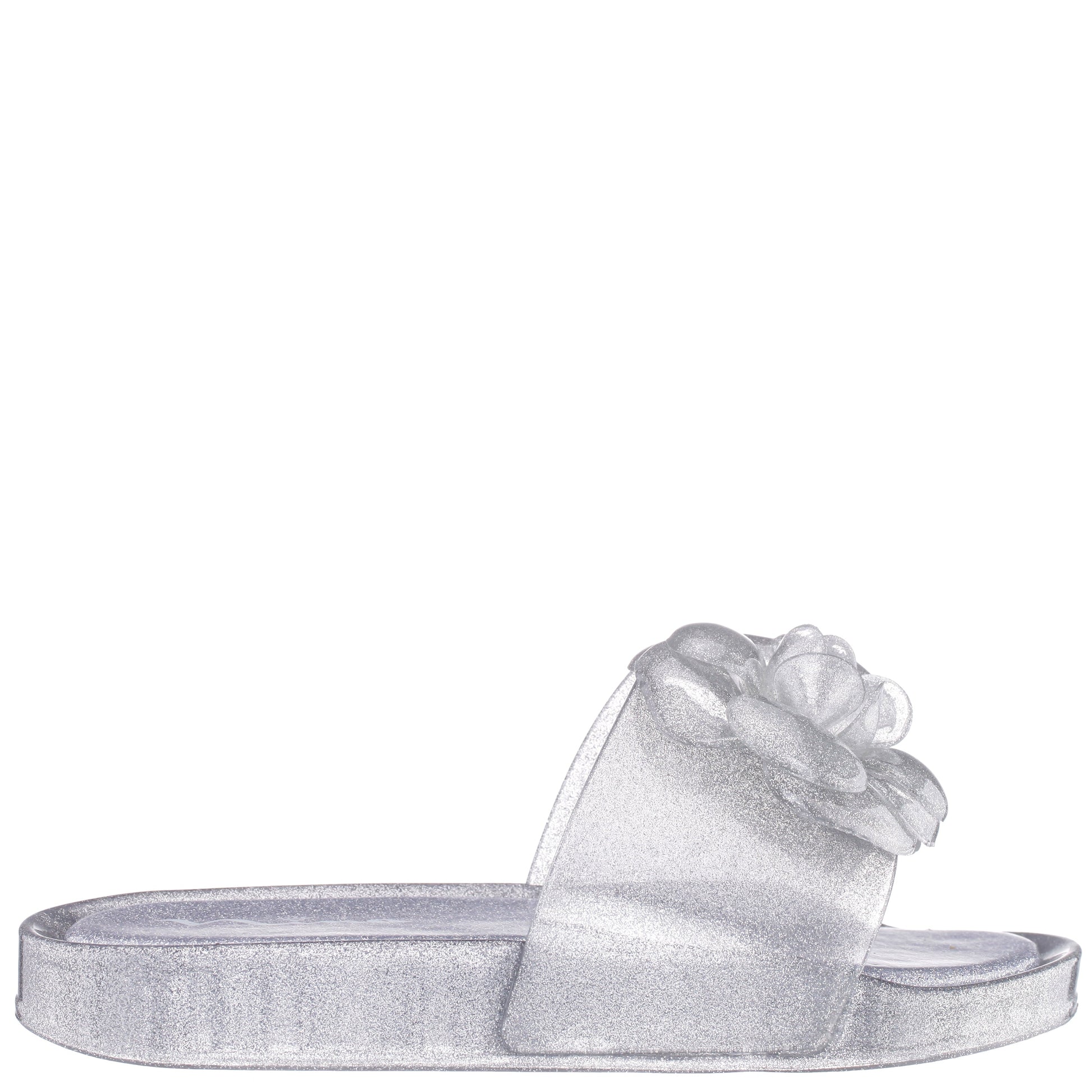 Nina Shoes Girls Gleen Silver Jelly Sandal