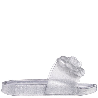 Nina Shoes Girls Gleen Silver Jelly Sandal
