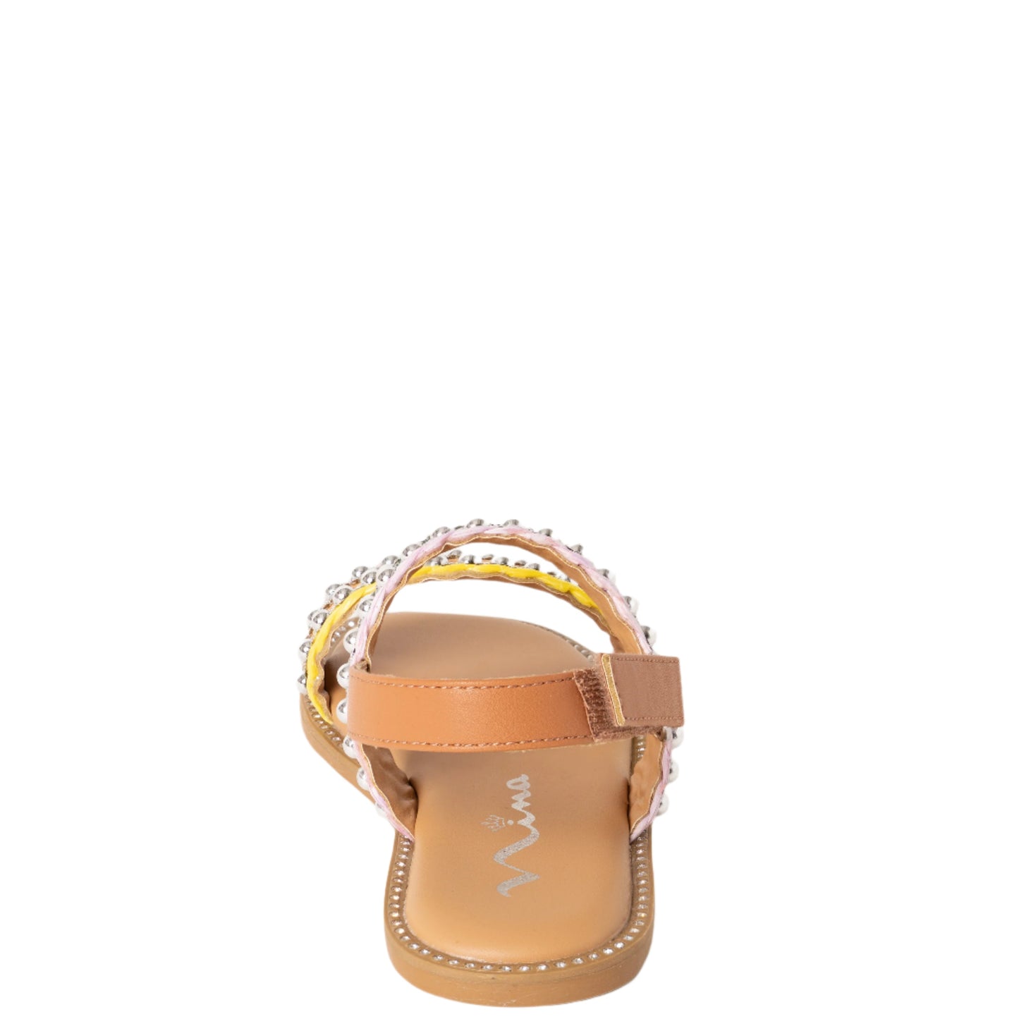 Nina Shoes Girls Suissa Multi Colored Adjustable Strap Sandal