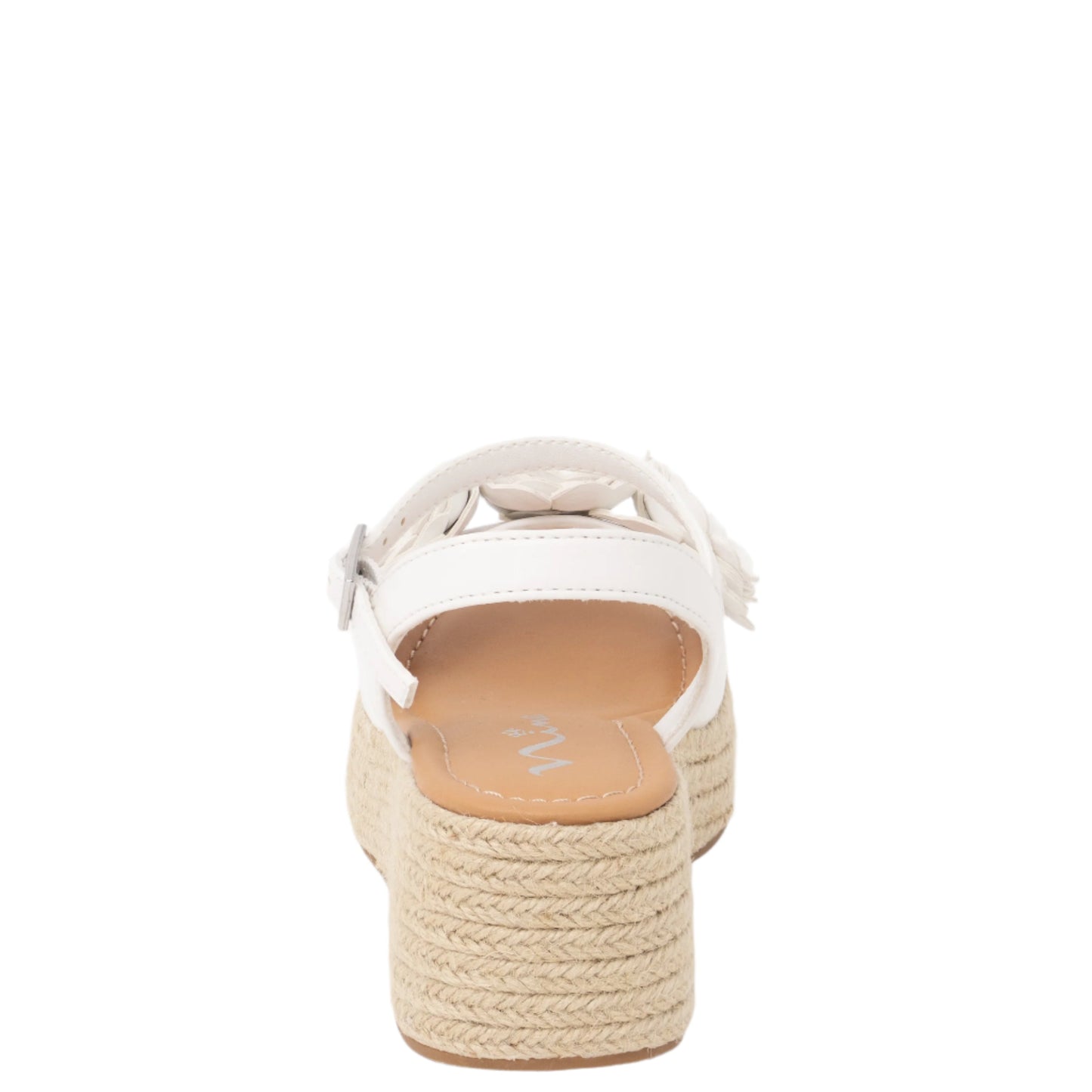 Nina Shoes Girls Mercy White Platform Wedge Sandals