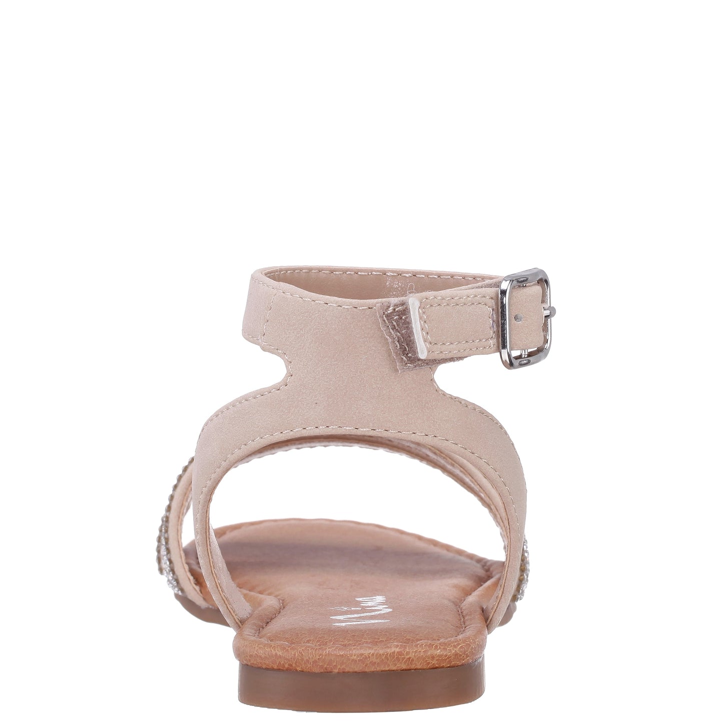 Nina Shoes Girls Cameena Tan Rhinestone Sandals