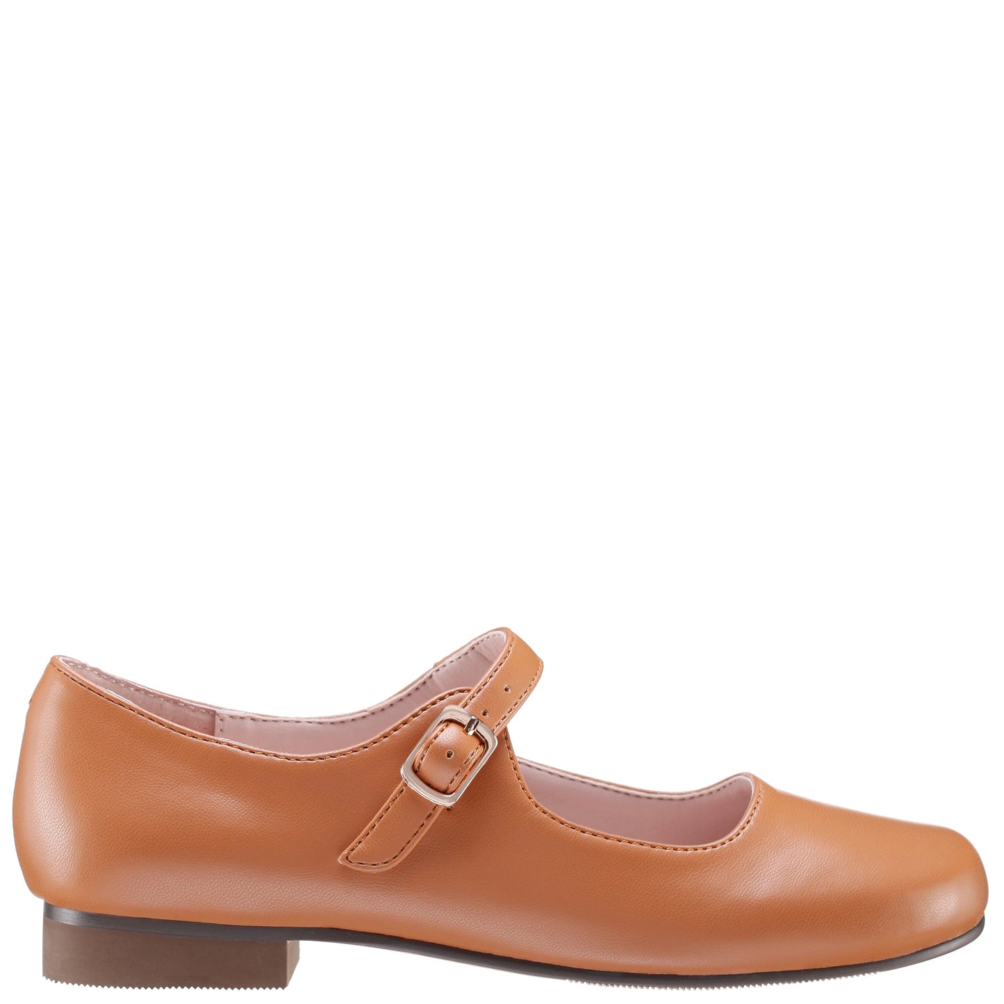 Nina Shoes Girls Bonnett Brown Mary Jane Dress Shoes
