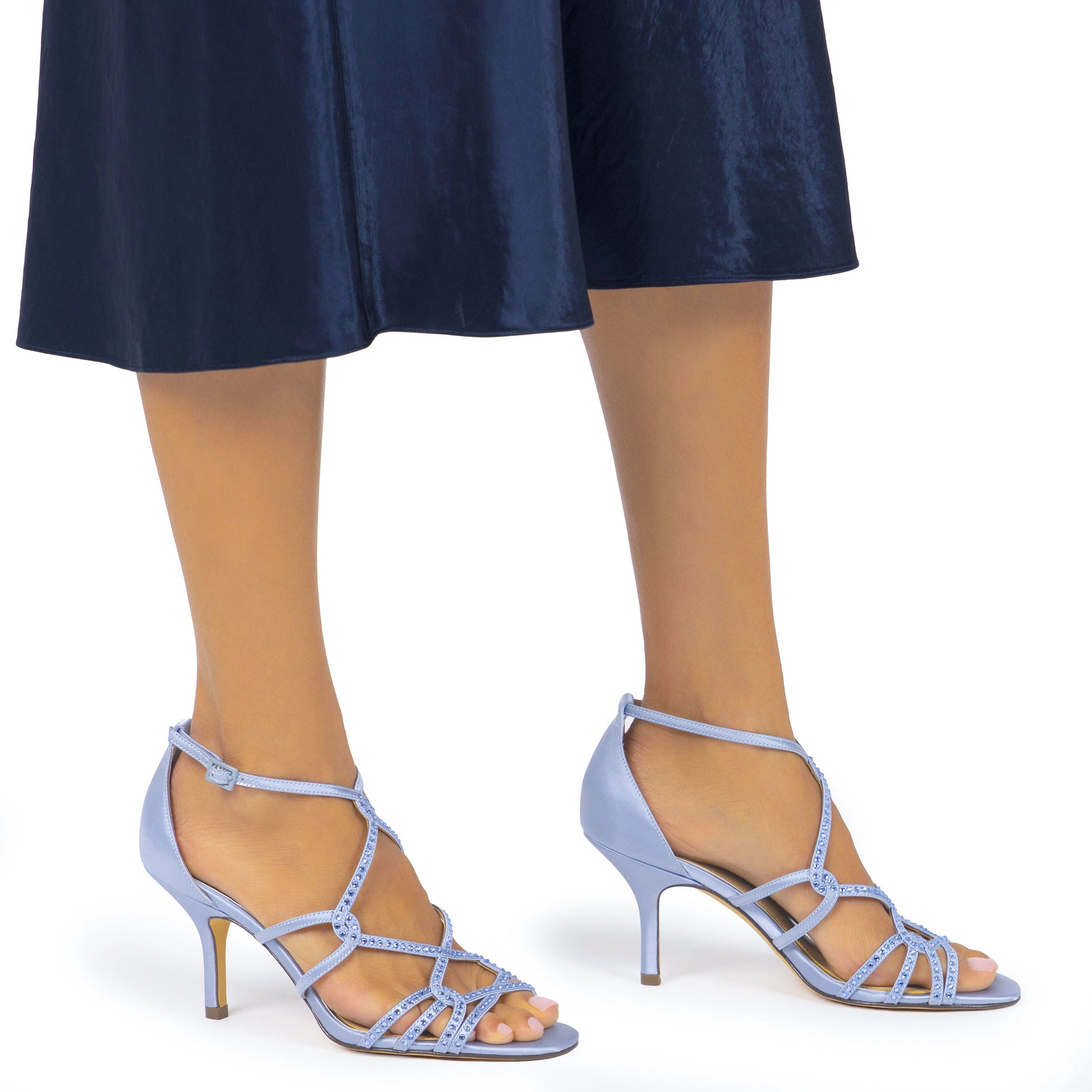 Nina Shoes Aniela Blue Sandal High-Heel