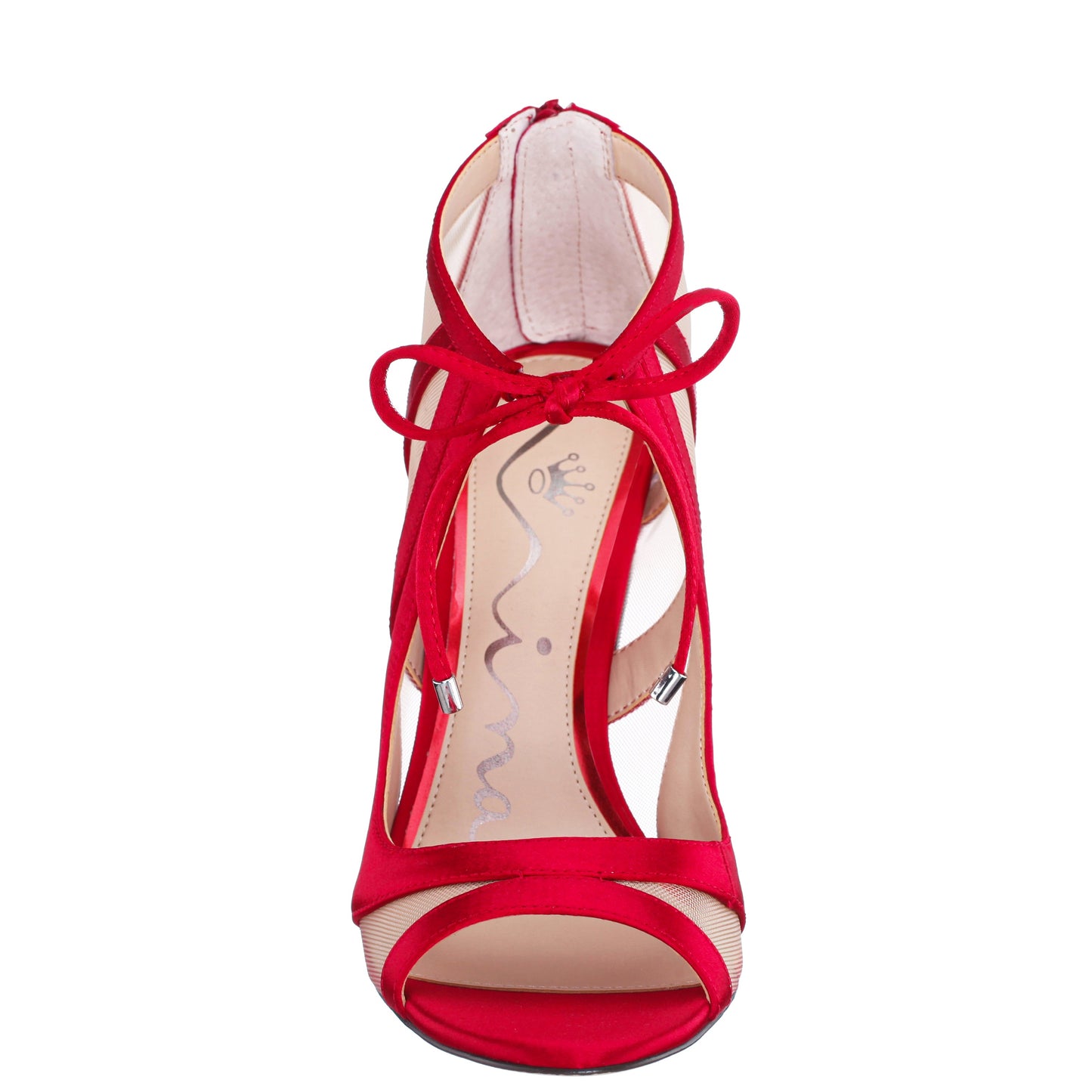Nina Shoes Darissa Red Shootie High-Heel Sandals