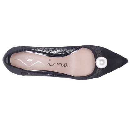Nina Shoes BENCE-BLACK GLITTER – Nina Shoes