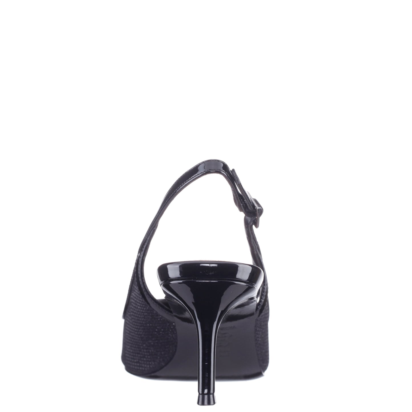Nina Shoes Nazuri Black Mid-Heel Pumps