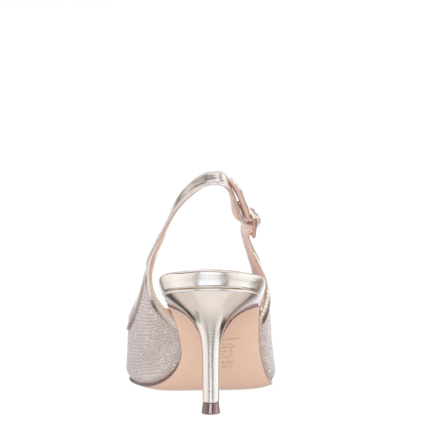 Nina Shoes Nazuri Soft Platino Mid-Heel Pumps