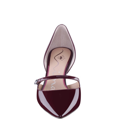 Nina Shoes Nashly Red D Orsay Mid-Heel Pumps