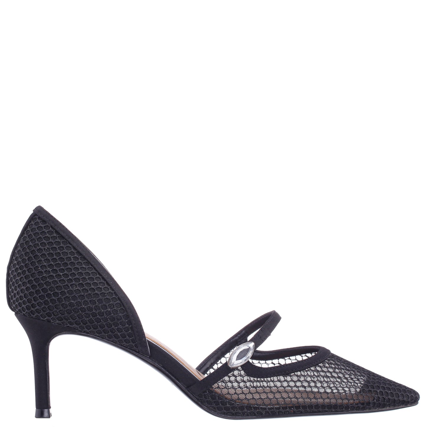 Nina Shoes Nashly Black Mid-Heel Pump
